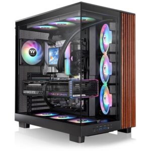 Kasë Thermaltake View 380 XL WS ARGB Mid Tower - Zezë