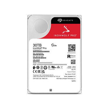 HDD të Brendshëm Seagate IronWolf Pro ST30000NT011 3.5"/ 30TB / 7200RPM / 512MB