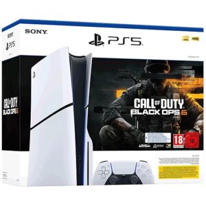 Konzola Sony PlayStation 5 Slim - 1TB Call of Duty: Black Ops 6 Bundle - e bardhë