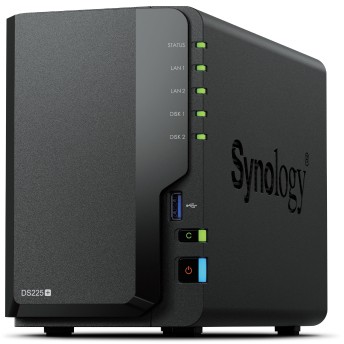 NAS Synology DS225+ / 2‑Bay Desktop