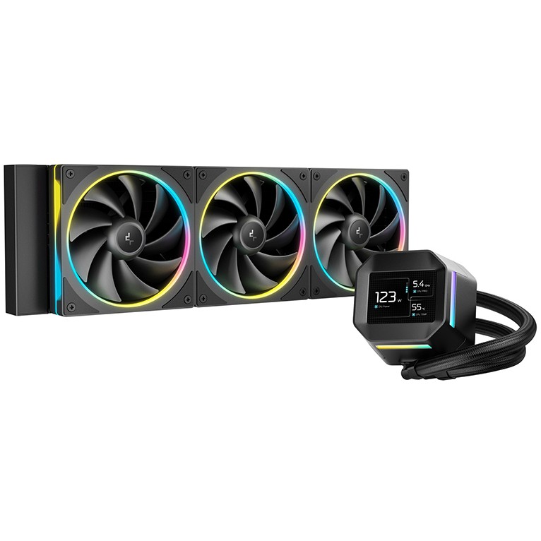 Ftohës për Procesor K Cooler Water Cooling Deepcool LM360 - Zezë