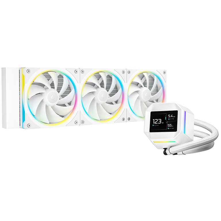 Ftohës për Procesor K Cooler Water Cooling Deepcool LM360 - Bardhë