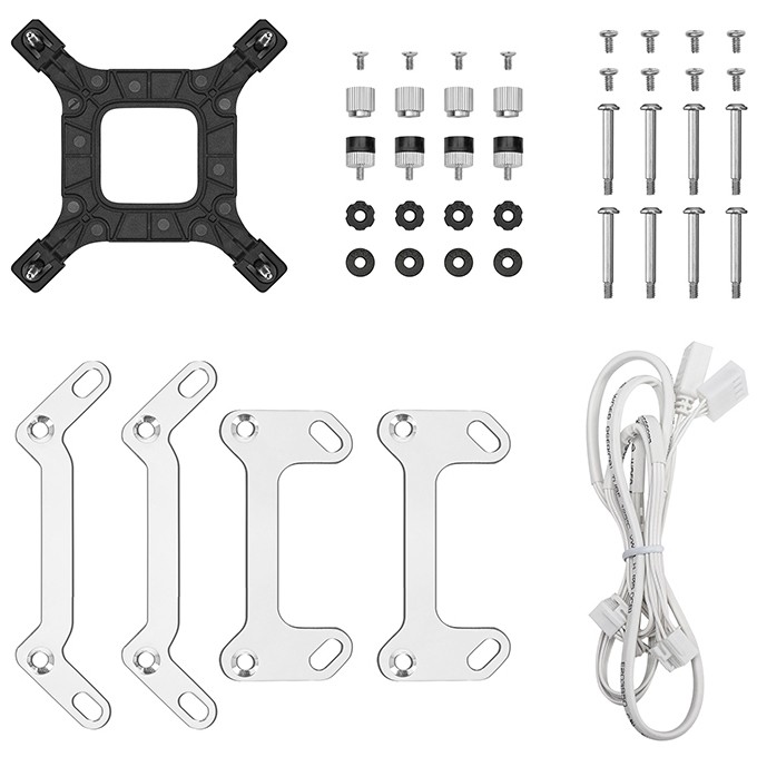 Ftohës për Procesor K Cooler Water Cooling Deepcool LM240 - Bardhë - Figura 5