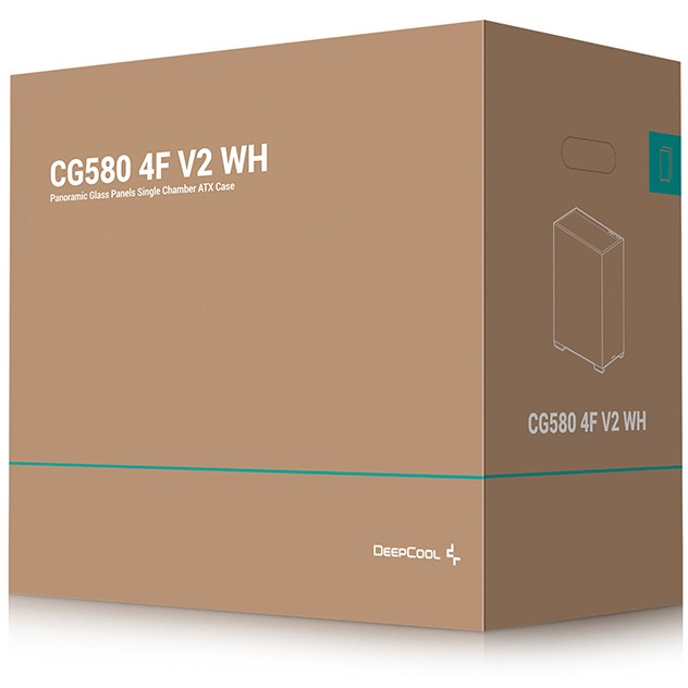 Kasë Midi DeepCool CG580 4F V2 – Bardhë - Figura 5