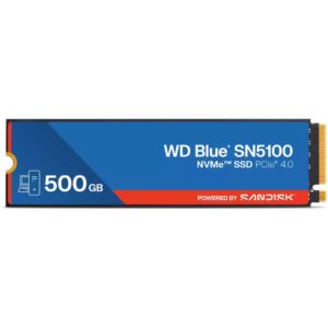SSD e brendshme M.2 WD Blue SN5100 NVMe 500GB Internal Solid State Drive PCIe4.0 x4 NVMe – WDS500G5B0E-00CPE0