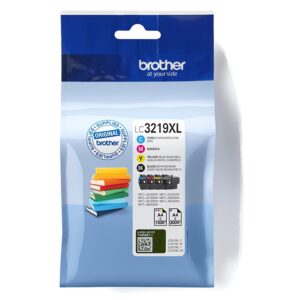 INK Brother Original Cartridge LC-3219XLVAL Value Pack – BK/C/M/Y (Zezë / Blu / Rozë / Verdhë)