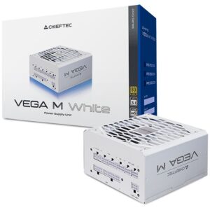 Furnizues Energjie PSU 1000W Chieftec VEGA M White 80Plus Gold