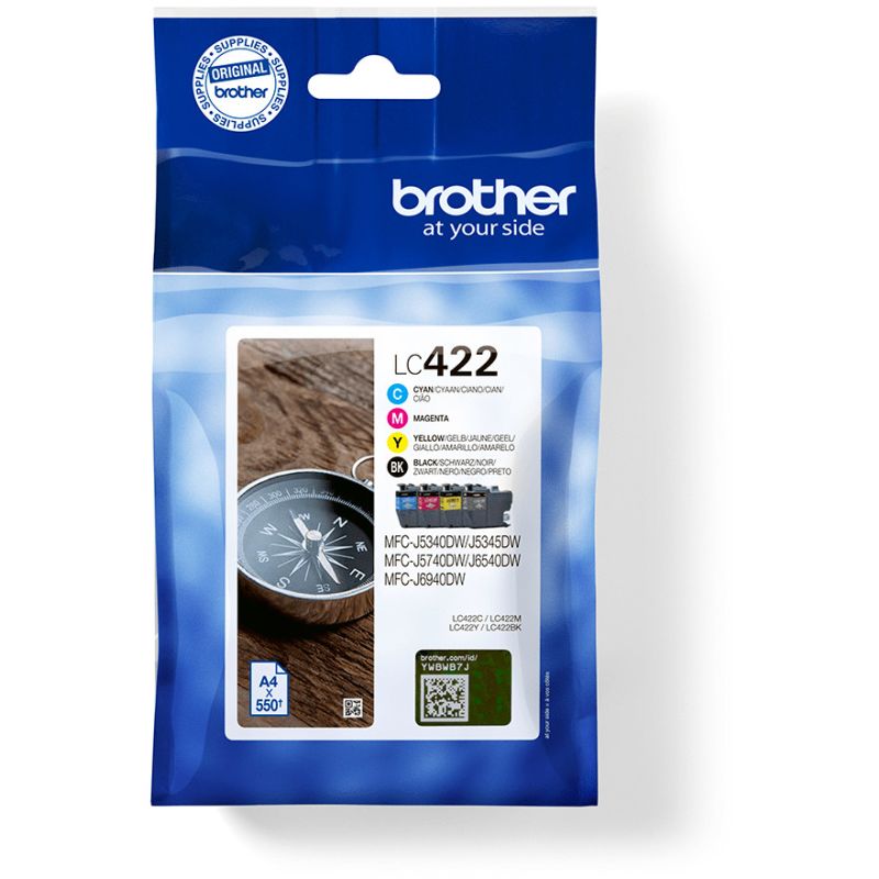 INK Brother / LC422XLVAL / 4pack Multipack