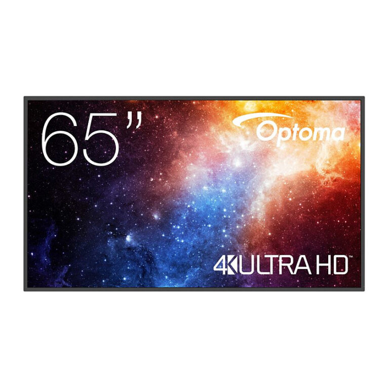 Ekran Prezantues Optoma N3651K / 65"/ 4K Ultra HD LED / 8ms / HDMI+USB - Zezë