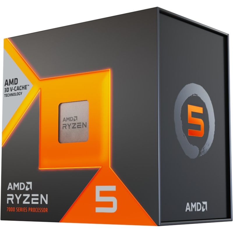 Procesor (CPU) AMD Ryzen 5 7500X3D / Socket AM5 – 6 Core / 12 Thread / 4.5GHz / 102MB Cache / 65W / WOF
