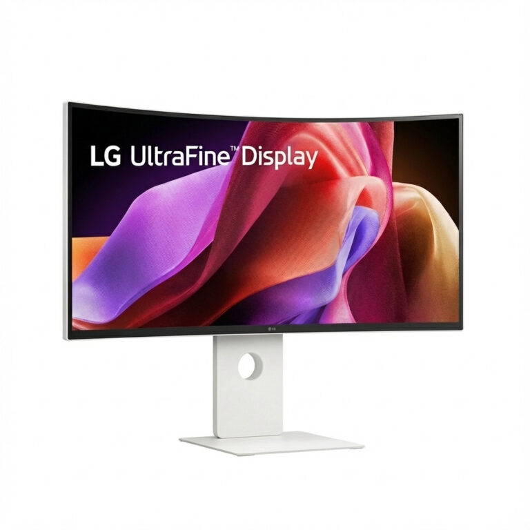 Monitor LG 40WT95UF-W / 40"/ 5K2K Nano IPS / Curved / 120 Hz / 5 ms / HDMI+DP - Bardhë