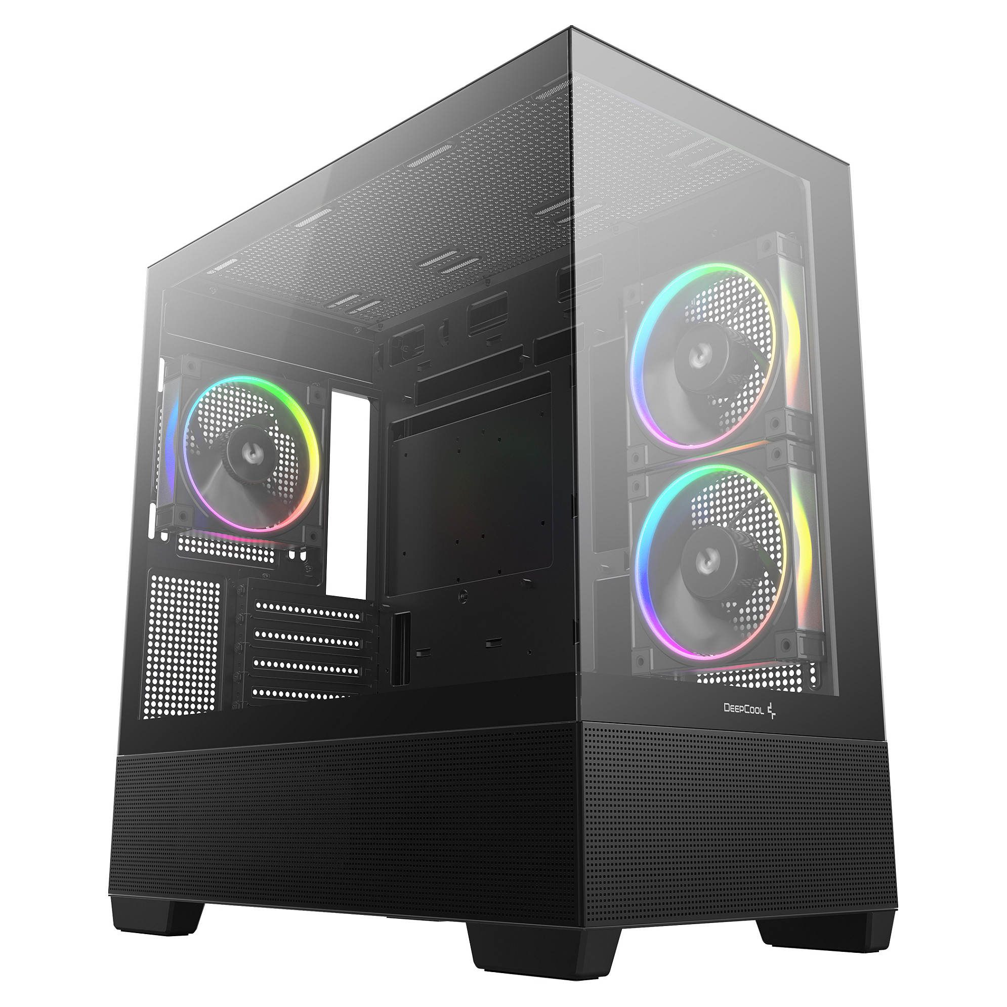 Kasë Deepcool CG380 Midi 3F - Zezë