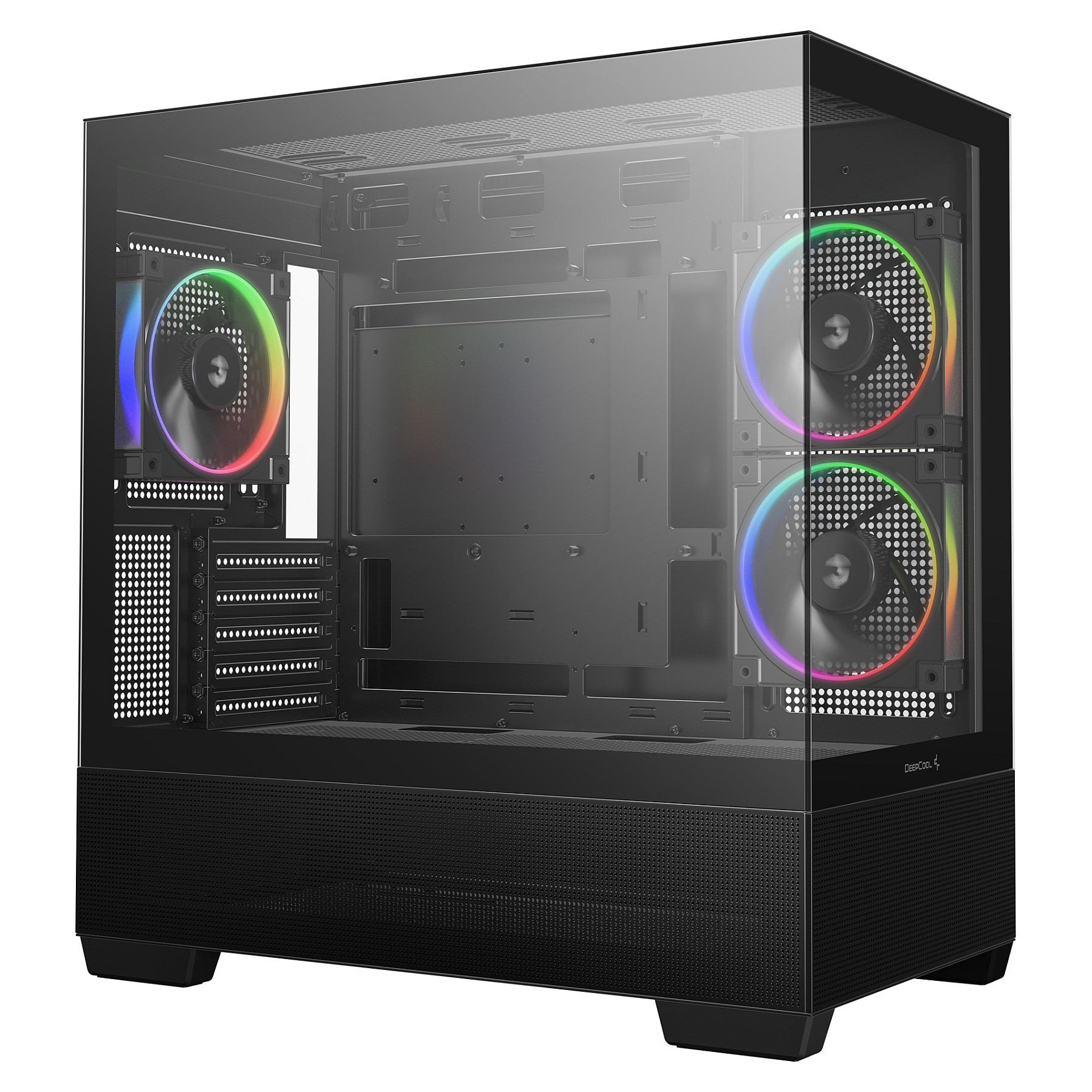Kasë Deepcool CG380 Midi 3F - Zezë - Figura 2