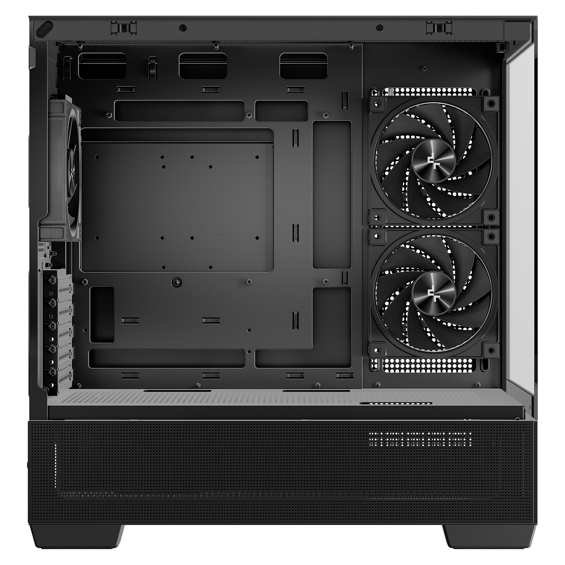 Kasë Deepcool CG380 Midi 3F - Zezë - Figura 5