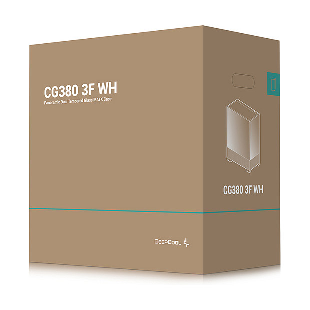 Kasë Deepcool CG380 Midi 3F - Bardhë - Figura 3