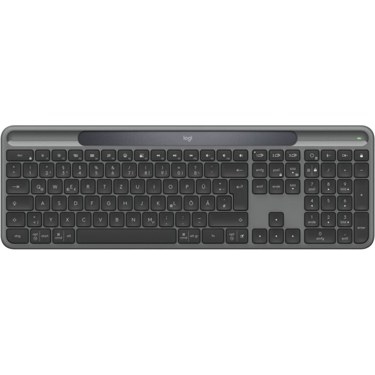 Tastierë pa kabllo Logitech Signature Slim K980 Solar+ / Bluetooth – Grafit