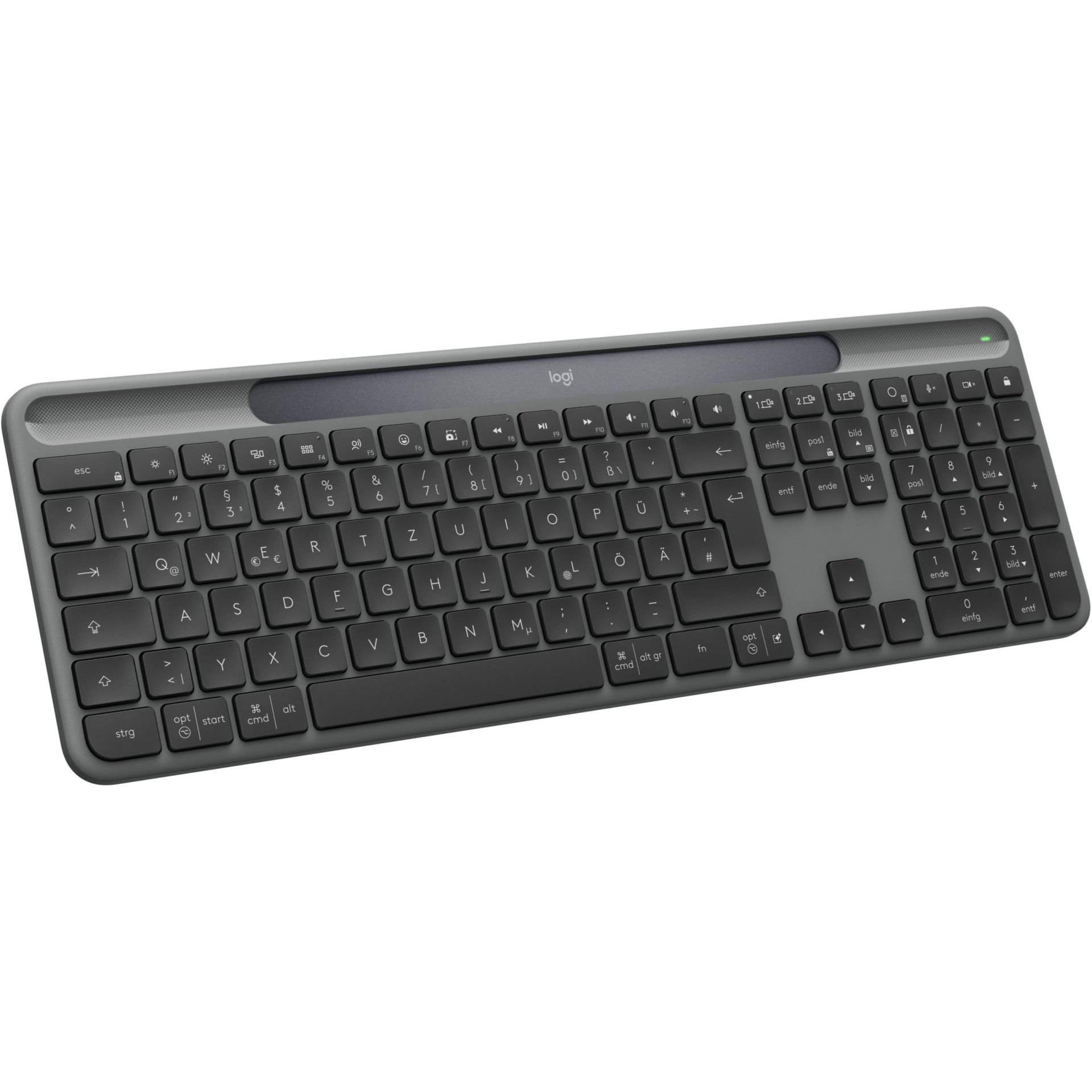 Tastierë pa kabllo Logitech Signature Slim K980 Solar+ / Bluetooth – Grafit - Figura 2