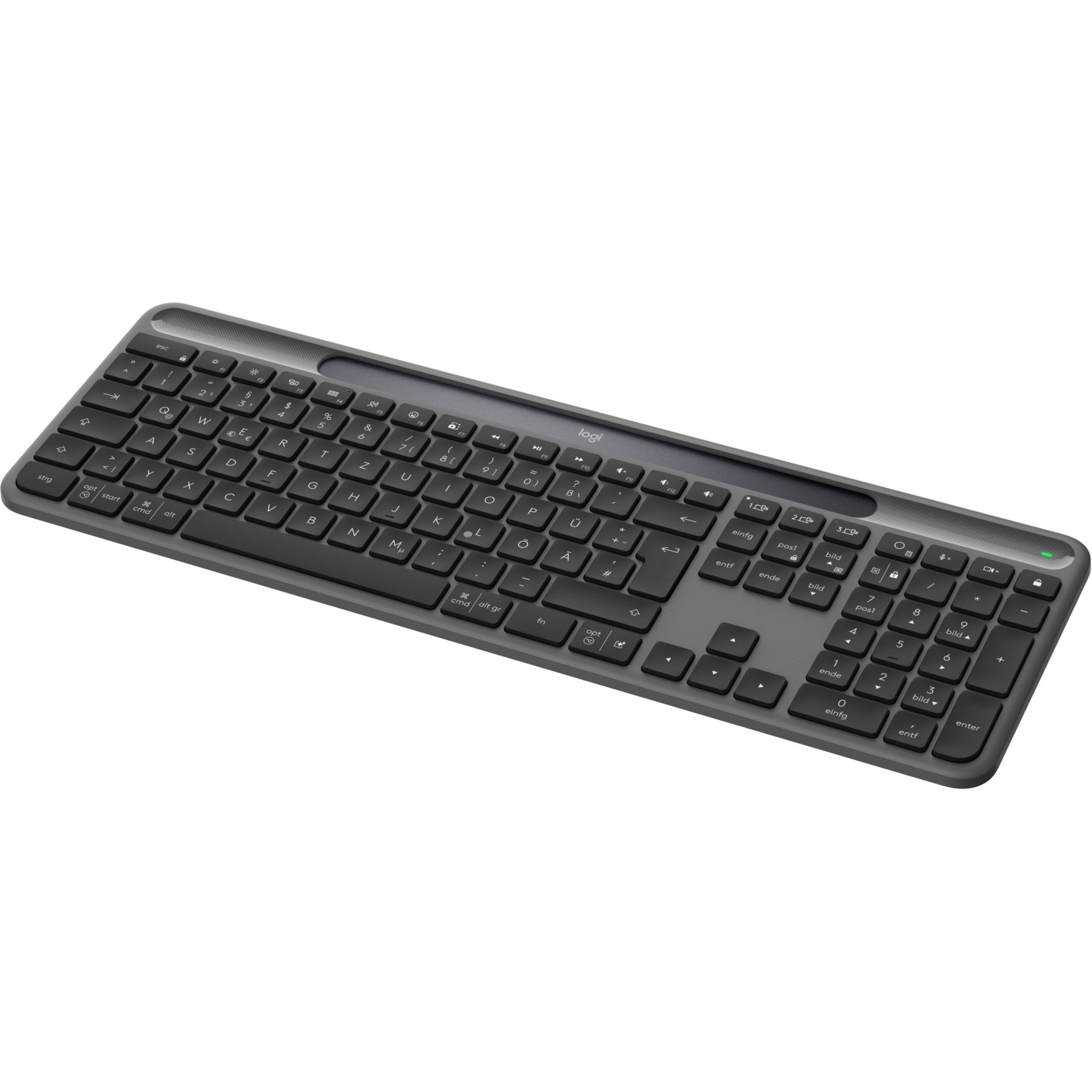 Tastierë pa kabllo Logitech Signature Slim K980 Solar+ / Bluetooth – Grafit - Figura 3