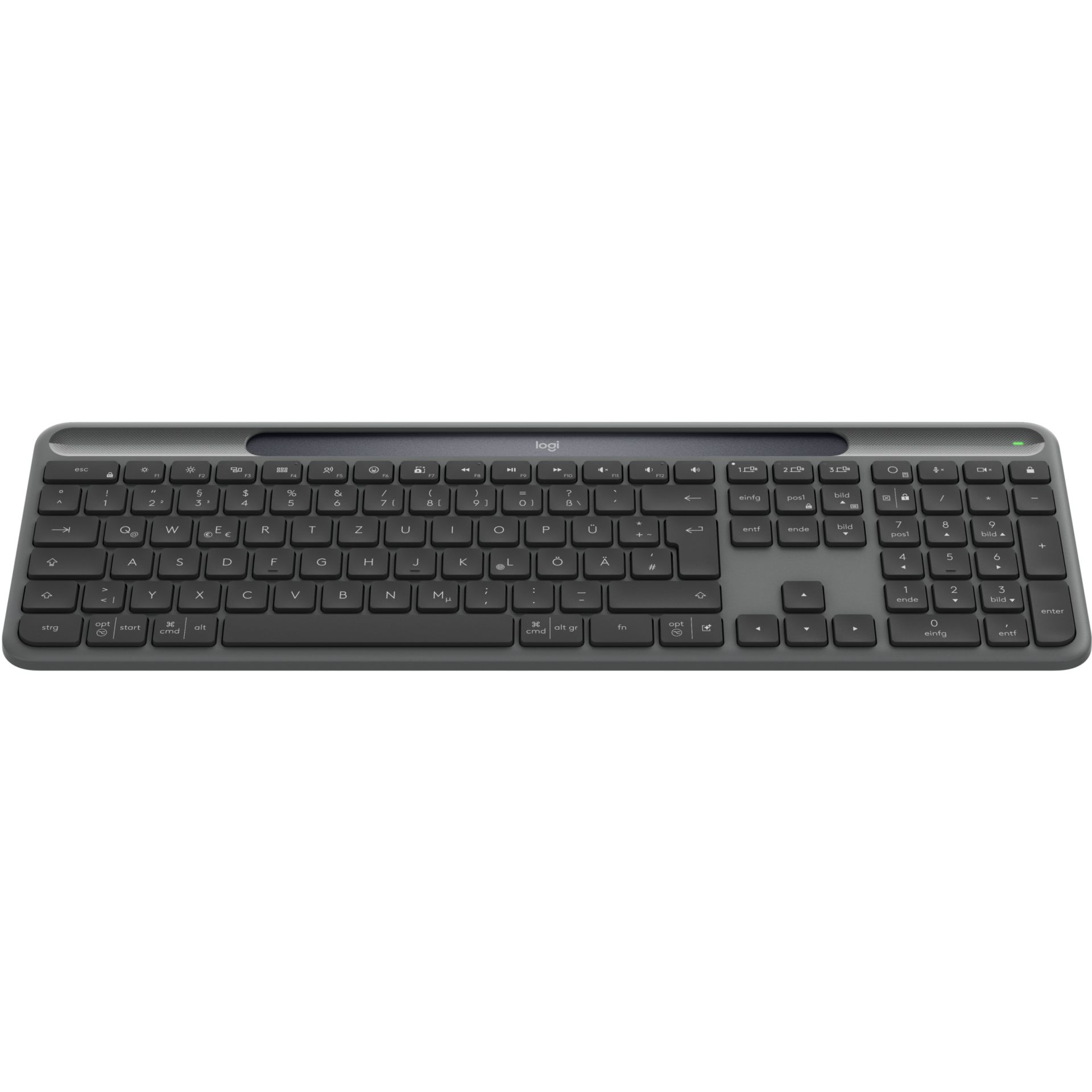 Tastierë pa kabllo Logitech Signature Slim K980 Solar+ / Bluetooth – Grafit - Figura 4