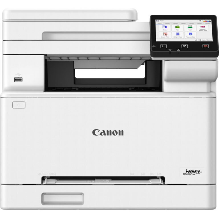 Canon i-SENSYS MF667Cdw / Color Laser / 4-in-1 / A4 / LAN / WLAN / ADF / Duplex