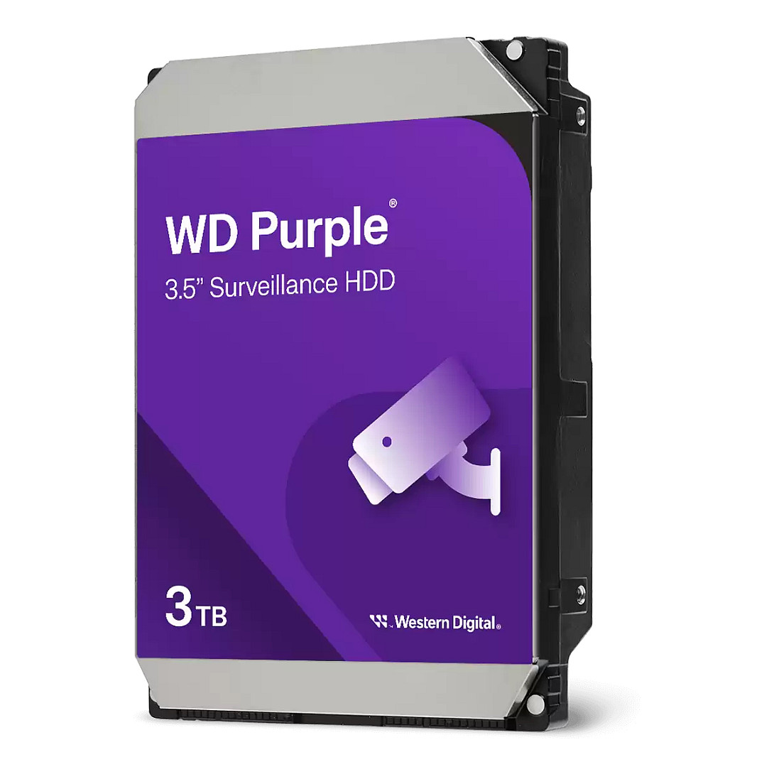 HDD të Brendshme WD Purple / 3TB / 3.5″ / 5400 RPM / 128MB