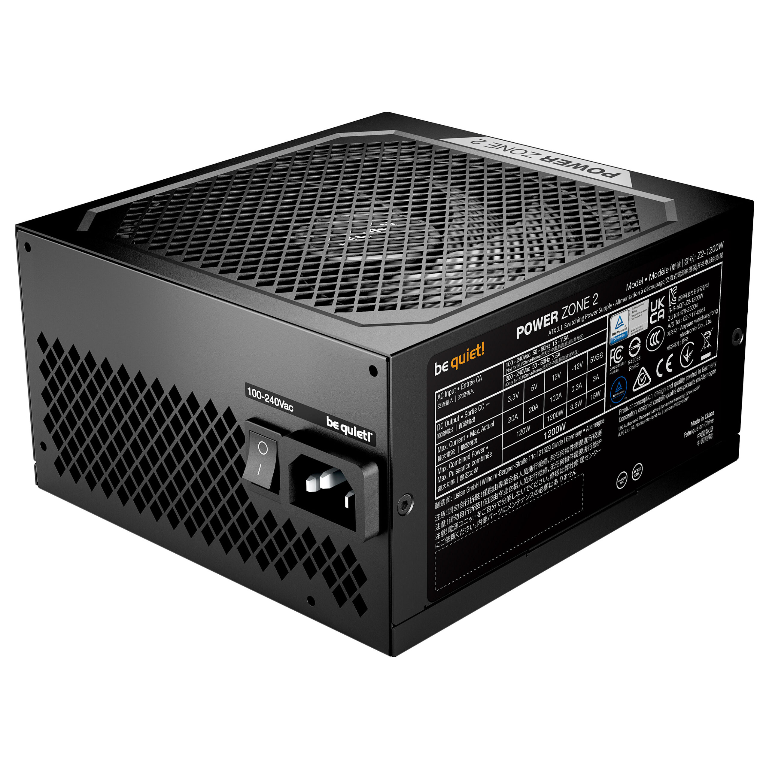 Furnizues Energjie be quiet! Power Zone 2 / 1200W / ATX 3.1 - Figura 3