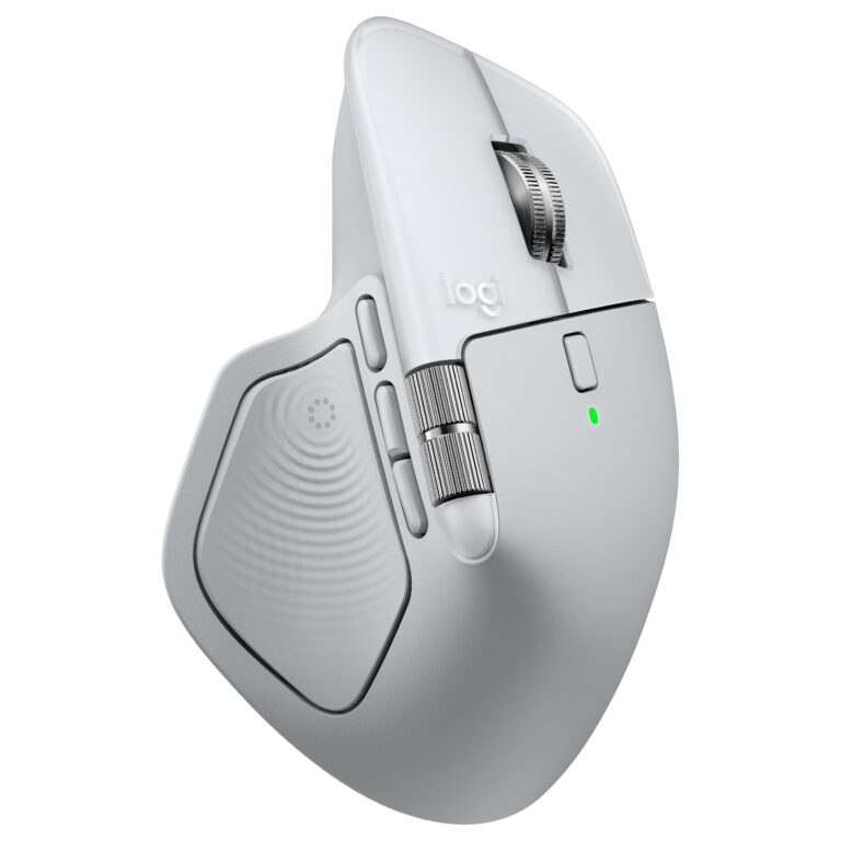 Maus pa kabllo Logitech MX Master 4 / Bluetooth - Bardhë / Argjend