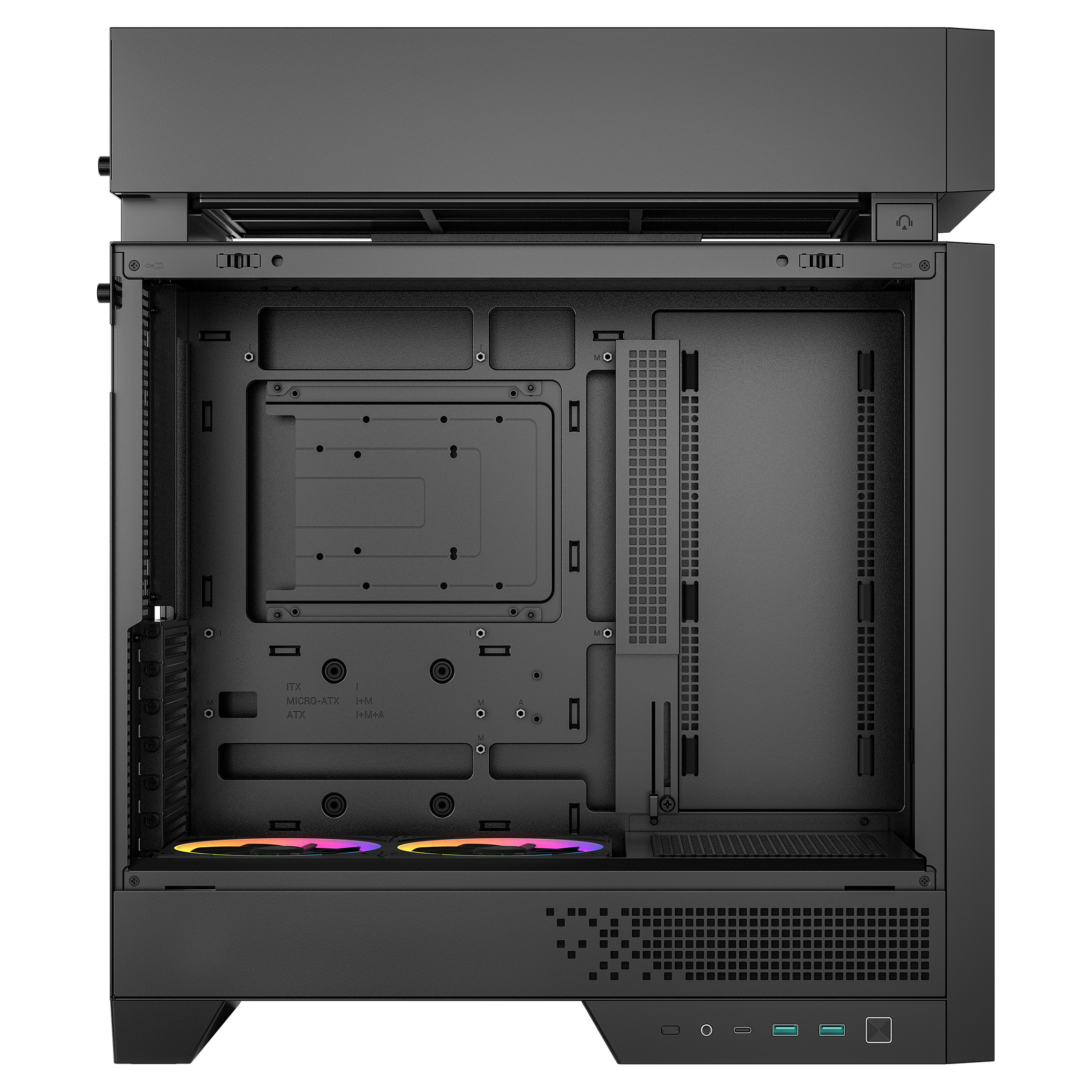 Kasë DeepCool CL660 - Zezë - Figura 4