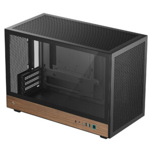 Kasë DeepCool CH260 WOOD - Zezë