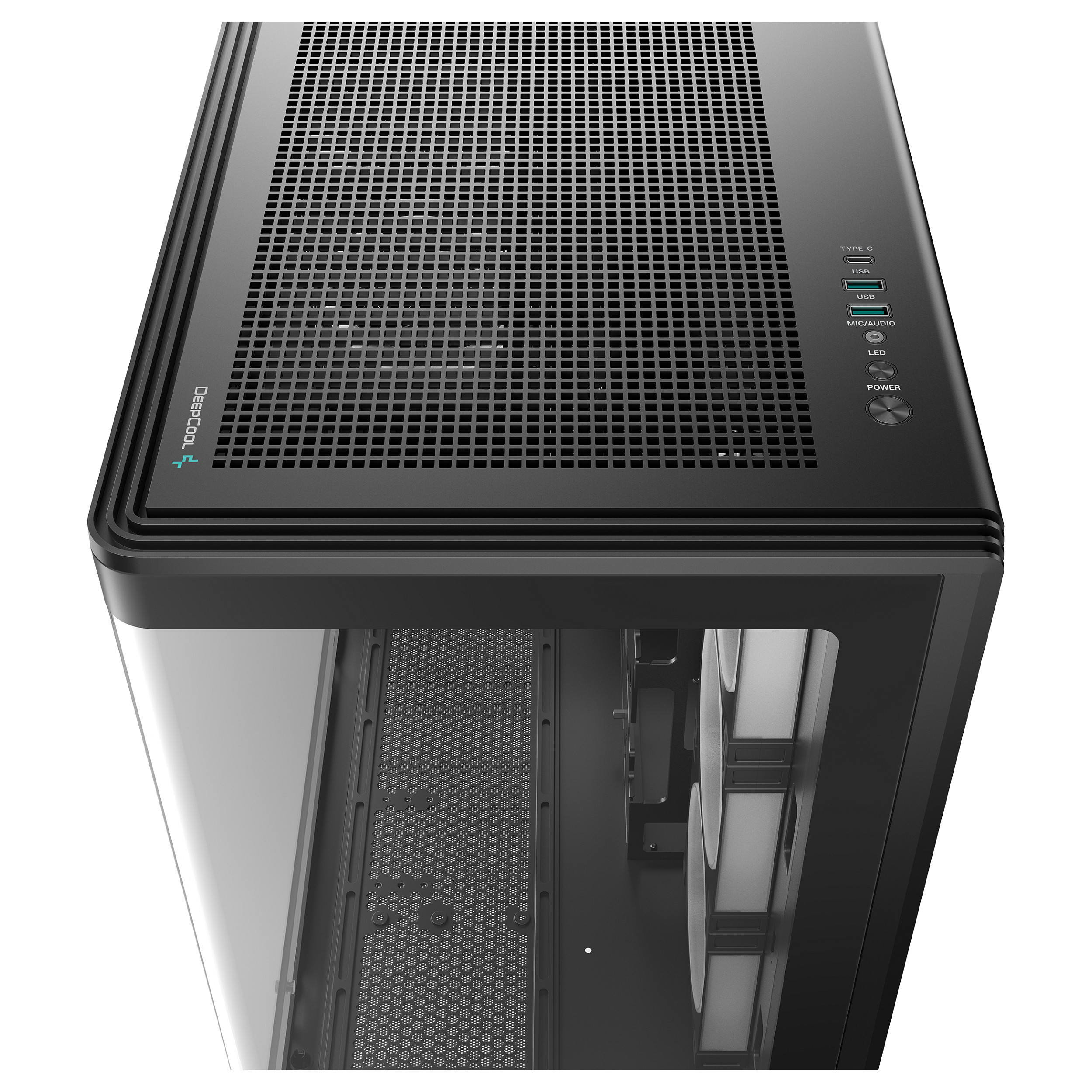 Kasë DeepCool CG590U 5F - Zezë - Figura 5