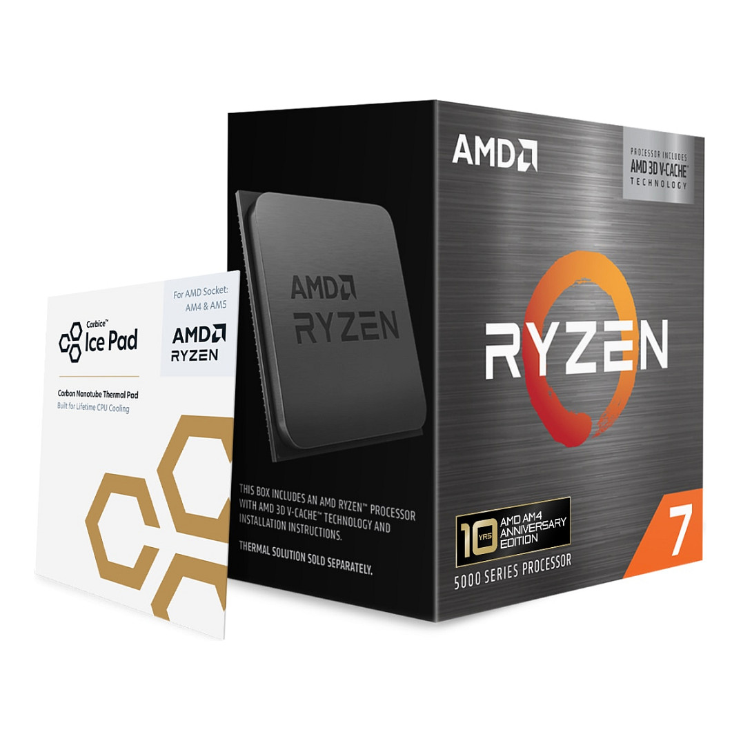 Procesor AMD Ryzen 7 5800X3D AM4 – 3.4GHz Boost 4.5GHz / 8 Cores / 16 Threads / 96MB Cache / 105W