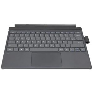 Aksesorë për tablet Wortmann TERRA TYPE COVER PAD 1200 / QWERTZ DE Layout / Magnetike – Zezë