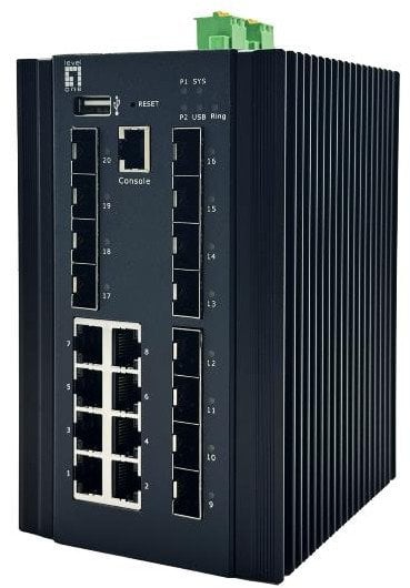 Switch 20x GE IGU-2072 8x 1GbE.8x 2.5GbE SFP sw