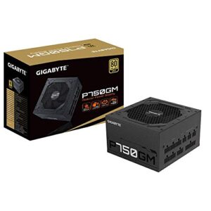 Furnizues Energjie 750W Gigabyte P750GM | 80+ Gold Cable Management