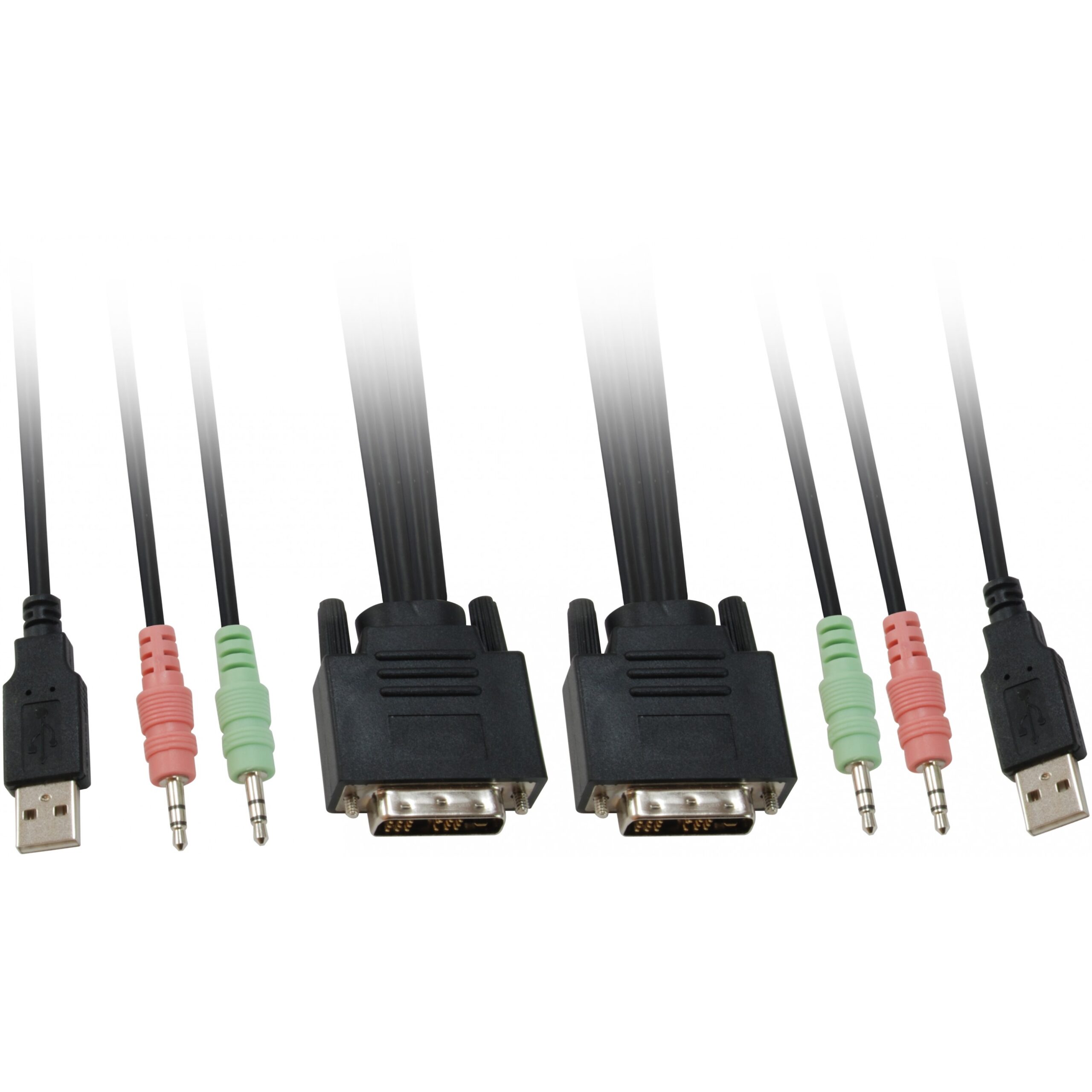 KVM Switch KVM-0260 V2 / 2-Port DVI + USB + Audio - Figura 2