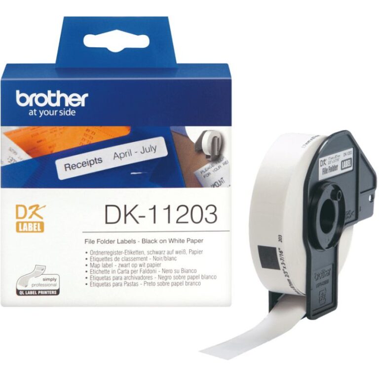 Toner Brother / DK11203 / Folder Index Labels / Adhesive Labels