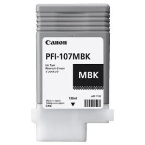 INK Canon PFI-107MBK 6704B001 / 130ml / paketë 1 - Zezë Matt