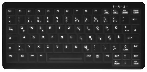 Tastierë me kabllo Cherry AK-C4110F-U1-B/GE – Zezë