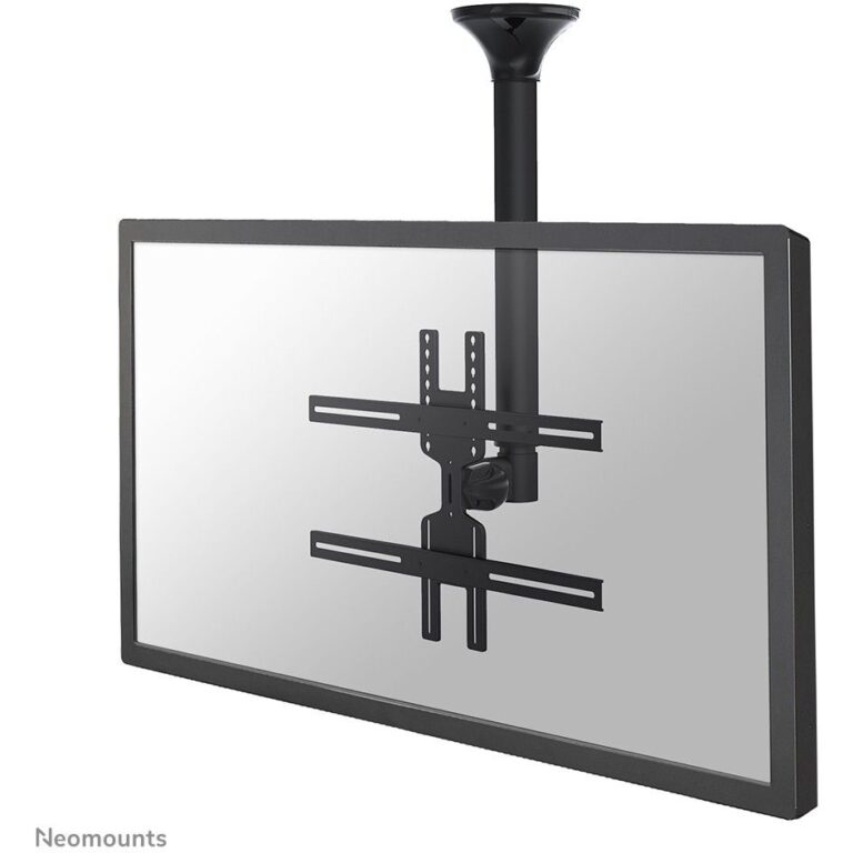 Mbajtëse për TV Neomounts FPMA-C400BLACK Ceiling Mount for Flat Screen Displays/TVs up to 60″ (152 cm), 35 kg