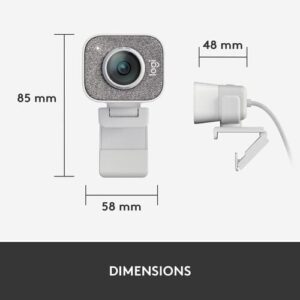 Web Kamerë Logitech StreamCam / Full HD / E bardhë