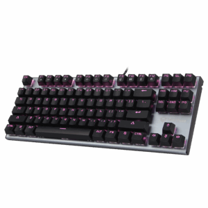 Tastierë Gaming Meetion MK04 TKL Blue Switch / AG / USB / RGB / US / e zezë dhe gri