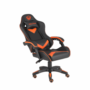 Karrige Gaming Meetion CHR04 Professional / 124 x 66 x 49cm  / Zi dhe Portokalli