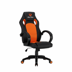 Karrige Gaming Meetion Mash CHR05 E-Sport / 124 x 66 x 49cm / Zi dhe Portokalli