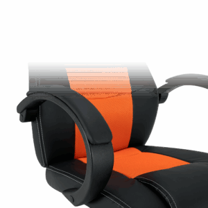Karrige Gaming Meetion Mash CHR05 E-Sport / 124 x 66 x 49cm / Zi dhe Portokalli