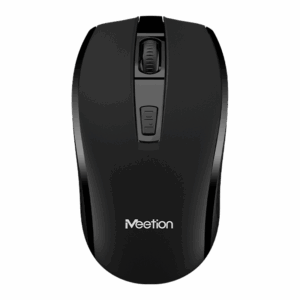 Maus pa kabllo Meetion R560 Optical / 800-1200-1600 3-level DPI / 2.4G / Wireless / e zezë
