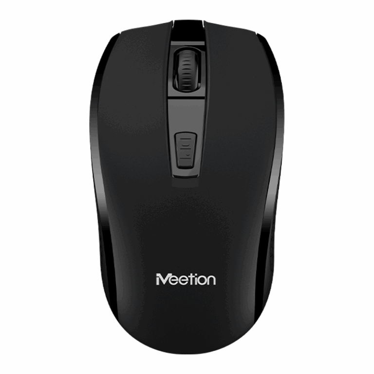 Maus pa kabllo Meetion R560 Optical / 800-1200-1600 3-level DPI / 2.4G / Wireless / e zezë