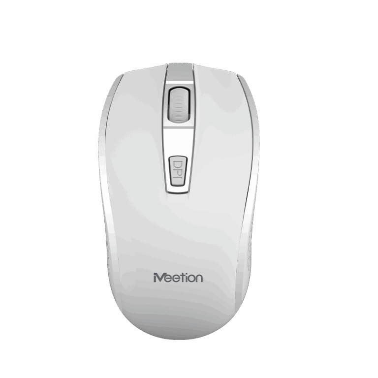 Maus pa kabllo Meetion R560-02 Optical / 800-1200-1600 3-level DPI / 2.4G / Wireless / e bardhë