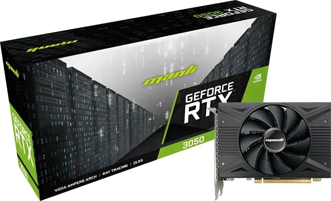 Kartelë Grafike (GPU) VGA Man GeForce RTX 3050 8GB Nebula Single