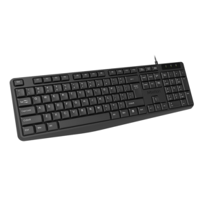 Tastierë me kabllo Meetion K200 / US Layout - Zezë