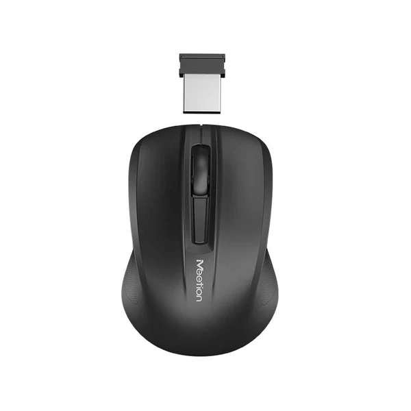 Maus pa kabllo Meetion Mini Go / 2.4G Wireless / USB / 1200 DPI / e zezë